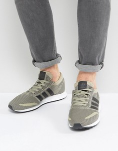 Бежевые кроссовки adidas Originals Los Angeles - Бежевый