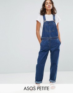 Синий джинсовый комбинезон ASOS PETITE - Синий