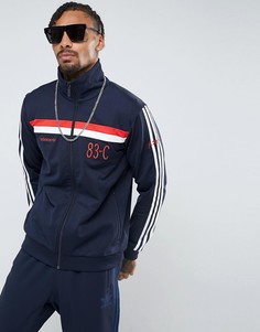 Синяя спортивная куртка adidas Originals 83-C BR6968 - Синий