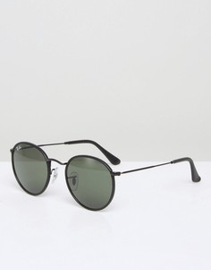 Круглые солнцезащитные очки Ray-Ban 0RB3475Q - Черный