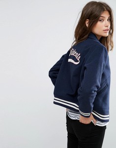 Университетская куртка с вышивкой на спине Levis - Синий Levis®