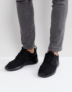 Черные кроссовки Nike Roshe One 511881-026 - Черный
