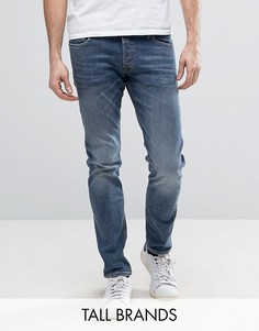 Выбеленные узкие джинсы Jack &amp; Jones Intelligence - Синий