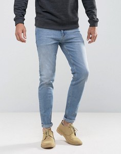 Синие светлые джинсы скинни ASOS - Синий