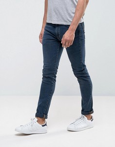 Темные выбеленные джинсы скинни Levis 519 - Темно-синий Levis®