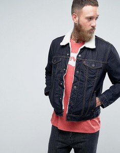 Куртка с искусственным мехом Levis Type 3 - Темно-синий Levis®