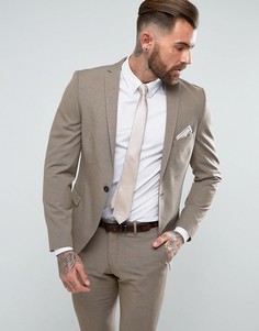 Пиджак зауженного кроя Selected Homme - Светло-серый