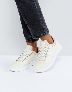 Кремовые кожаные кроссовки K-Swiss - Кремовый