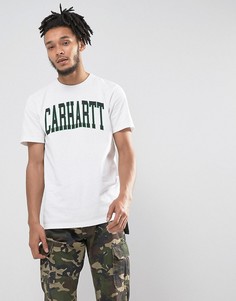 Футболка классического кроя Carhartt WIP Division - Белый