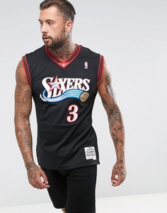 Майка Mitchell &amp; Ness NBA Philidelphia 76ers Swingman - Черный