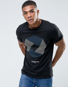 Футболка с логотипом Jack & Jones - Черный