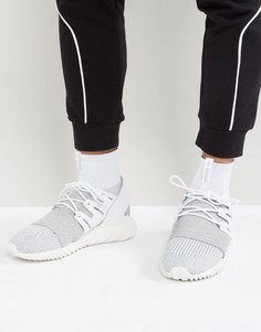 Серые кроссовки adidas Originals Tubular Doom Primeknit BY3553 - Серый