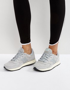 Трикотажные серые кроссовки Saucony - Серый