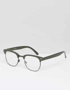 Зеленые солнцезащитные очки в стиле ретро AJ Morgan Soho - Зеленый