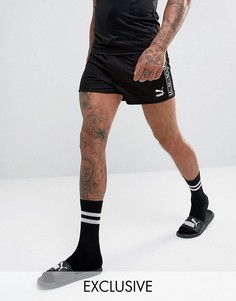 Черные шорты в стиле ретро Puma эксклюзивно для ASOS 57658003 - Черный