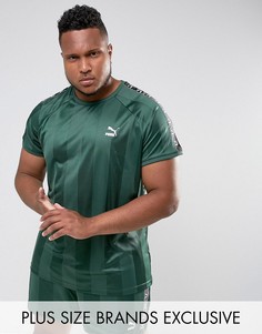 Зеленая футболка Puma PLUS эксклюзивно для ASOS 57657802 - Зеленый