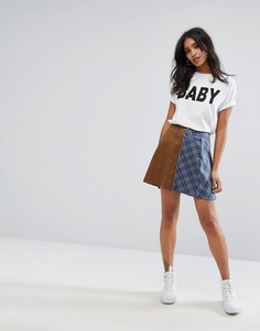 Юбка в клетку PrettyLittleThing - Мульти