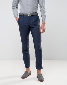 Льняные брюки Jack &amp; Jones Premium - Темно-синий