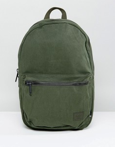 Выбеленный хлопковый рюкзак Herschel Supply Co Lawson - Зеленый