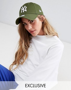 Кепка эксклюзивно для New Era 9Forty NY - Зеленый