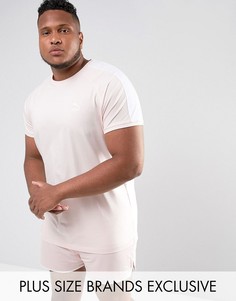 Розовая обтягивающая футболка с логотипом Puma PLUS T7 эксклюзивно для ASOS 57700214 - Розовый