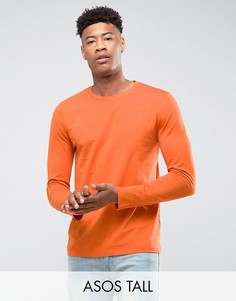 Оранжевый лонгслив ASOS TALL - Оранжевый