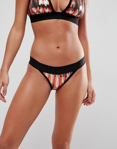 Плавки бикини танга с пайетками ASOS PREMIUM - Мульти