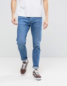 Светло-синие зауженные джинсы Levis Line 8 - Синий