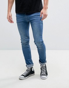Супероблегающие эластичные джинсы Religion - Синий