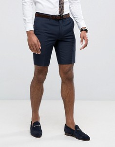 Темно-синие шорты скинни Farah - Темно-синий