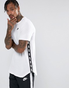 Белая футболка с принтом Nike 877086-100 - Белый