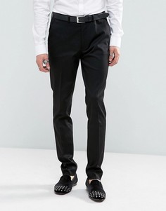 Черные брюки скинни ASOS - Черный