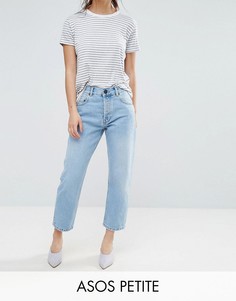 Светлые прямые джинсы ASOS PETITE FLORENCE Authentic Cambridge - Синий