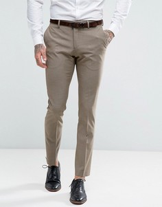 Брюки зауженного кроя Selected Homme - Светло-серый