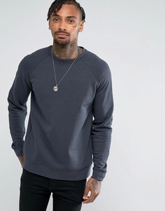 Черный выбеленный свитшот ASOS - Черный