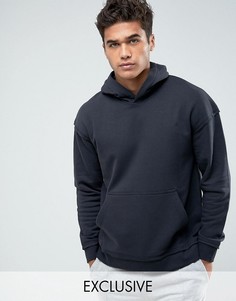 Худи с заниженной линией плеч Jack &amp; Jones Originals - Черный