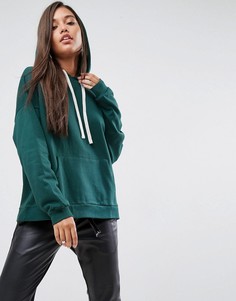 Худи свободного кроя ASOS - Зеленый