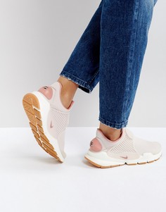 Розовые премиум-кроссовки Nike Sock Dart - Розовый