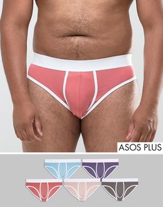 5 трусов ASOS PLUS - Мульти