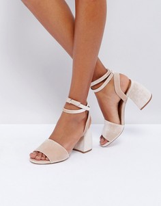 Босоножки на каблуке ASOS HAMPER - Розовый