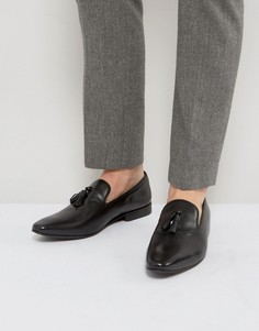 Черные кожаные лоферы с кисточками KG By Kurt Geiger March - Черный
