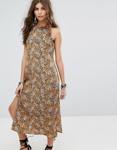 Пляжное платье макси с цветочным принтом Lira - Мульти