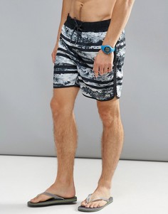 Шорты для плавания с принтом Billabong 17 дюймов - Черный