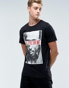 Футболка с принтом Jack &amp; Jones Originals - Черный