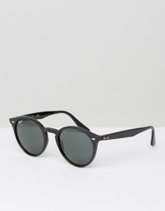 Круглые солнцезащитные очки Ray-Ban 0RB2180 - Черный