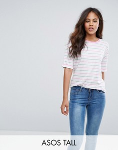 Футболка в полоску ASOS TALL - Мульти