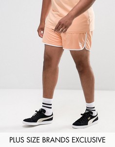 Оранжевые шорты в стиле ретро Puma PLUS эксклюзивно для ASOS 57590107 - Оранжевый