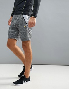 Серые меланжевые спортивные шорты Lyle &amp; Scott - Серый