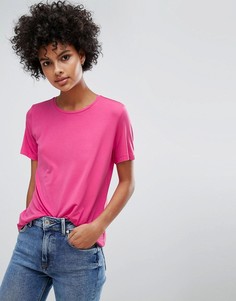 Футболка с круглым вырезом Vero Moda - Розовый