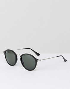 Круглые солнцезащитные очки Ray-Ban 0RB2447 - Черный